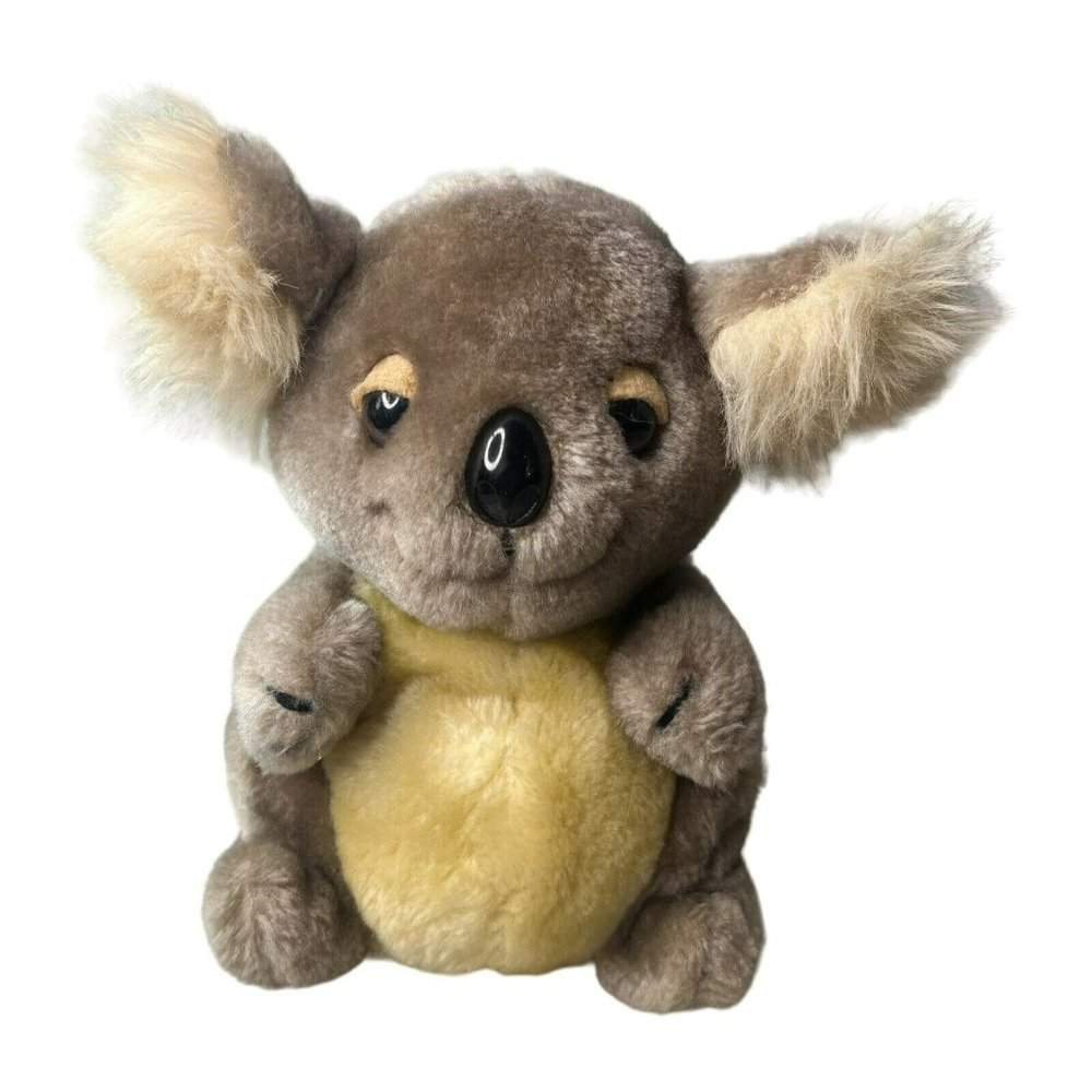 Dankin Koala Plush Vintage 1979 Bean Bag Stuffed Animal Teddy Bear